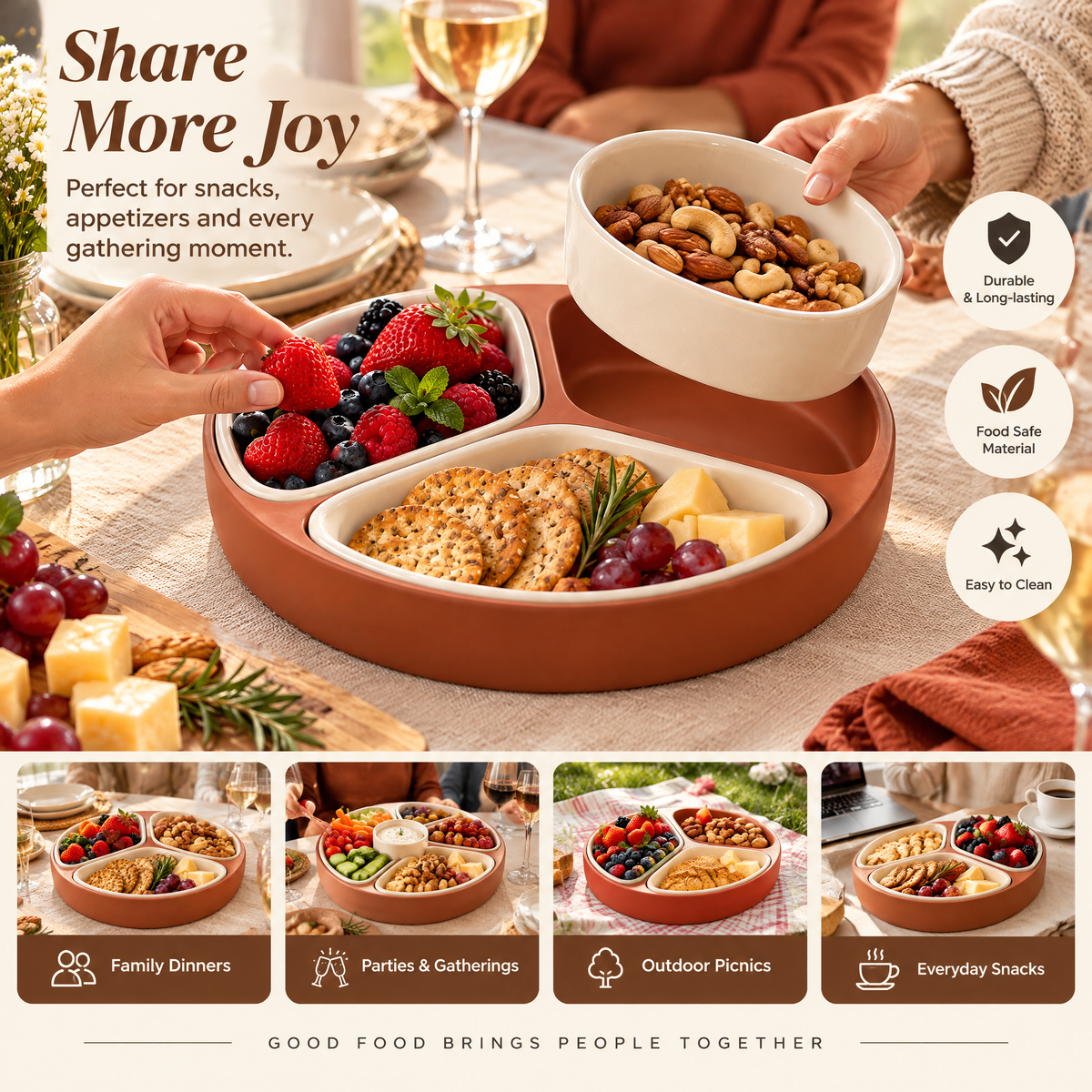 qyrvexul Three-Bowl Appetizer Tray — lifestyle inspiration